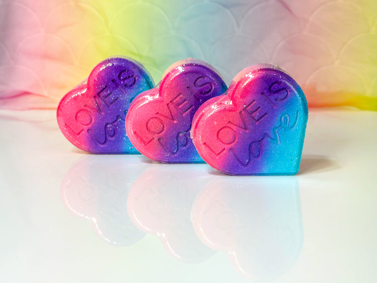 Bisexual Love is Love Bath Bomb