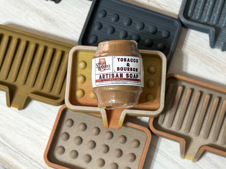 Tobacco & Bourbon Barrel Soap