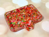 Red Holiday Soap Dish