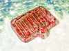 Red Holiday Soap Dish